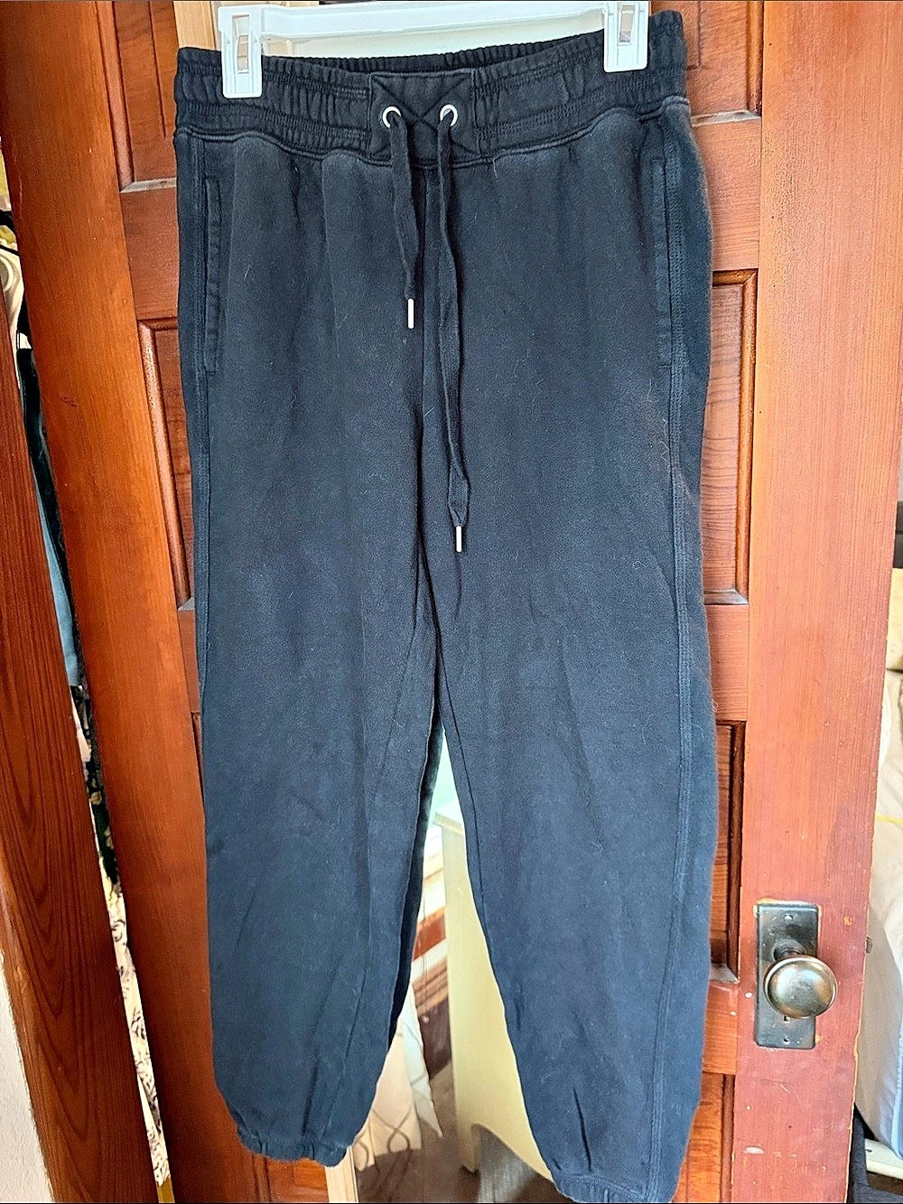 aerie Black Jogger Pants Size XS